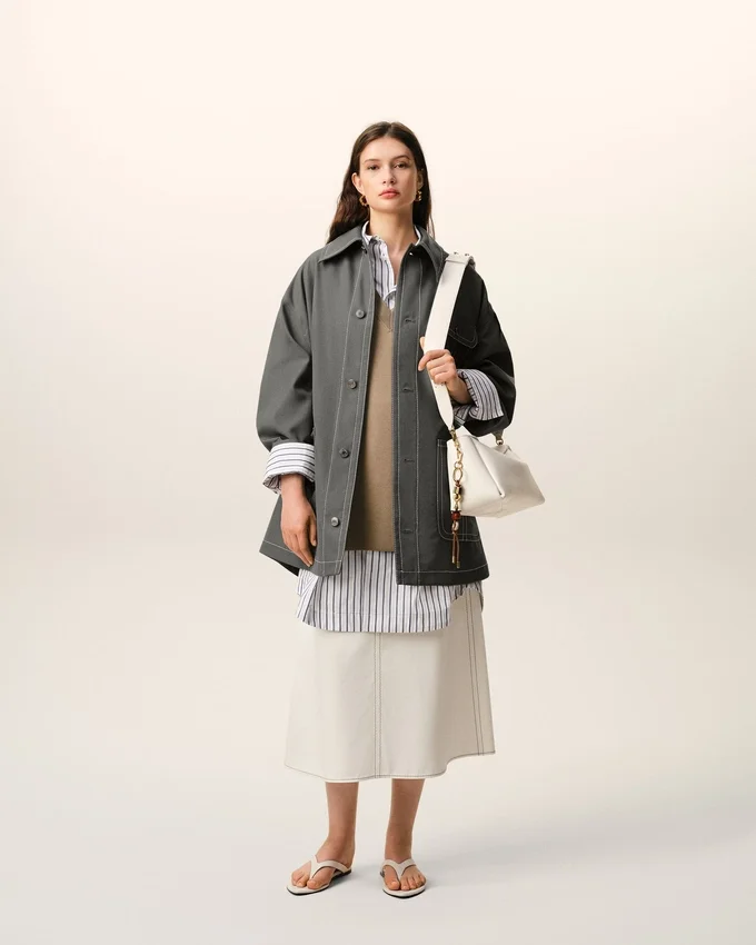 Grey New Wool Worker Jacket Grey New Wool Worker Jacket