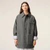 Grey New Wool Worker Jacket Grey New Wool Worker Jacket