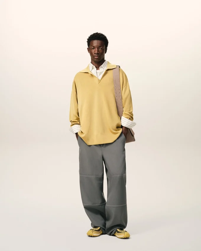 Grey New Wool Worker Trousers Grey New Wool Worker Trousers