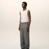 Grey New Wool Worker Trousers Grey New Wool Worker Trousers
