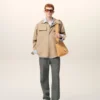 Grey Wool Straight Trousers Grey Wool Straight Trousers