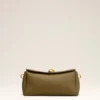 Khaki Leather Carrousel Bag