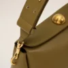 Khaki Leather Carrousel Bag