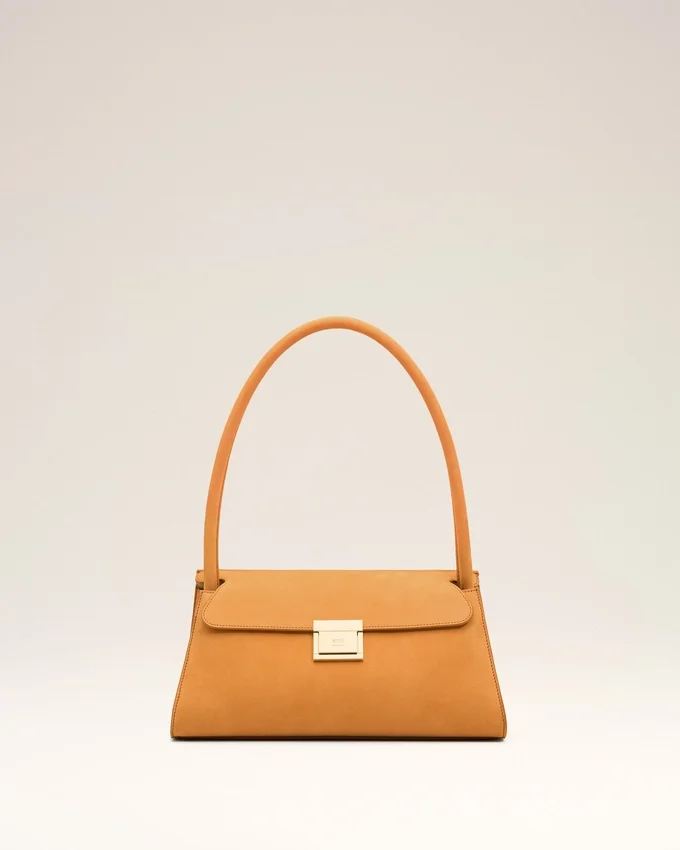 Orange Cow Leather Small Mimi Bag Orange Cow Leather Small Mimi Bag