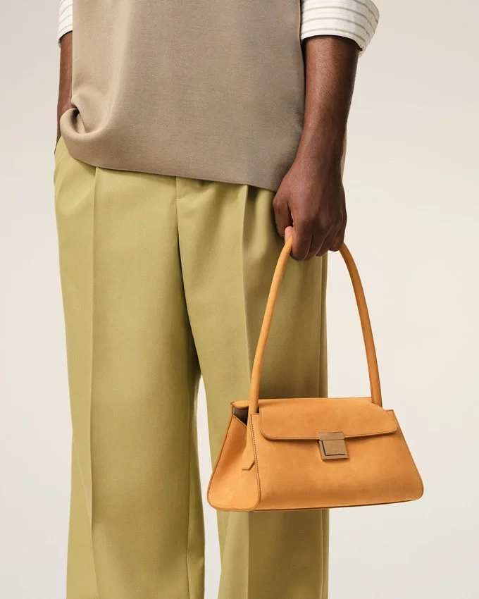Orange Cow Leather Small Mimi Bag Orange Cow Leather Small Mimi Bag