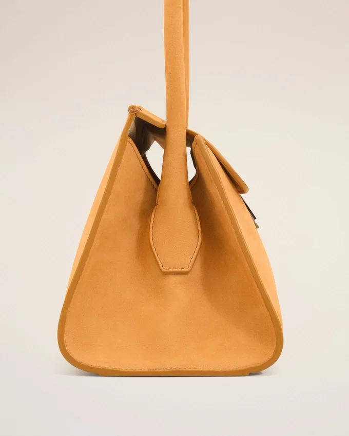 Orange Cow Leather Small Mimi Bag Orange Cow Leather Small Mimi Bag