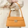 Orange Cow Leather Small Mimi Bag Orange Cow Leather Small Mimi Bag