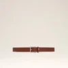Orange Cowhide Leather Paris Paris Belt Orange Cowhide Leather Paris Paris Belt