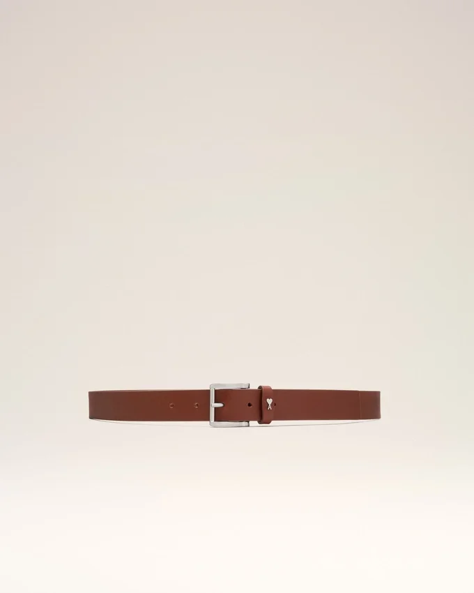 Orange Cowhide Leather Paris Paris Belt Orange Cowhide Leather Paris Paris Belt