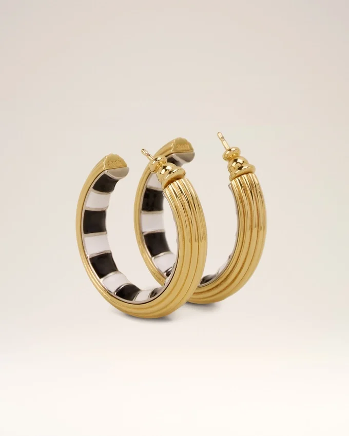 Piano Hoops Small Size Piano Hoops Small Size