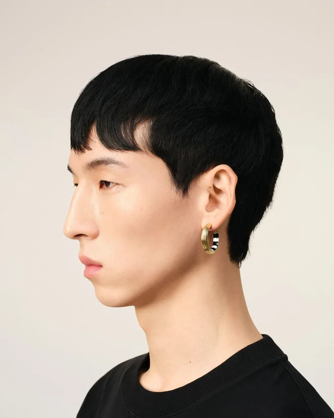 Piano Hoops Small Size Piano Hoops Small Size