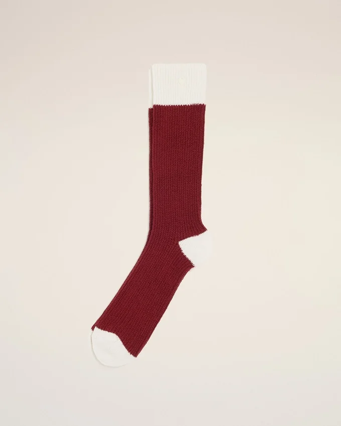 Red and White Cotton Socks Red and White Cotton Socks