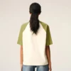White and Green Cotton Ami De Coeur Knitted Patch T-Shirt White and Green Cotton Ami De Coeur Knitted Patch T-Shirt