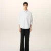 White Cotton Ami De Coeur Boxy Shirt White Cotton Ami De Coeur Boxy Shirt