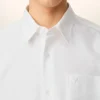 White Cotton Ami De Coeur Boxy Shirt White Cotton Ami De Coeur Boxy Shirt