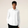White Cotton Ami De Coeur Classic Shirt