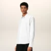 White Cotton Ami De Coeur Classic Shirt