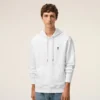 White Cotton Ami De Coeur Hoodie White Cotton Ami De Coeur Hoodie