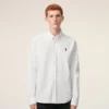 White Cotton Ami De Coeur Oxford Shirt White Cotton Ami De Coeur Oxford Shirt