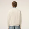 White Cotton Ami De Coeur Sweatshirt