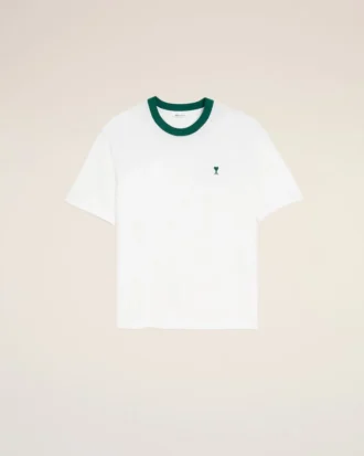 White Cotton Ami De Coeur T-Shirt