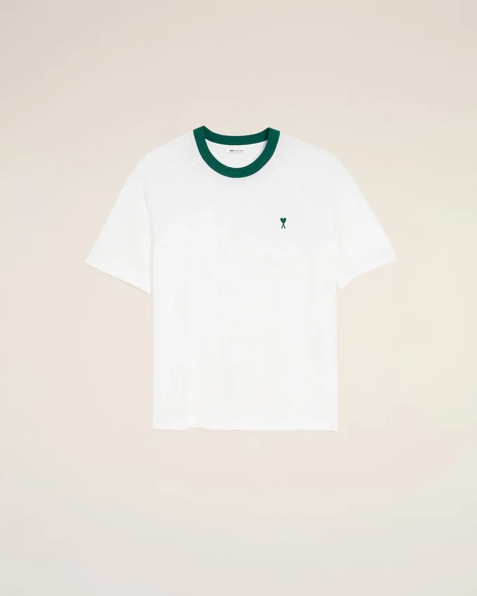 White Cotton Ami De Coeur T-Shirt White Cotton Ami De Coeur T-Shirt