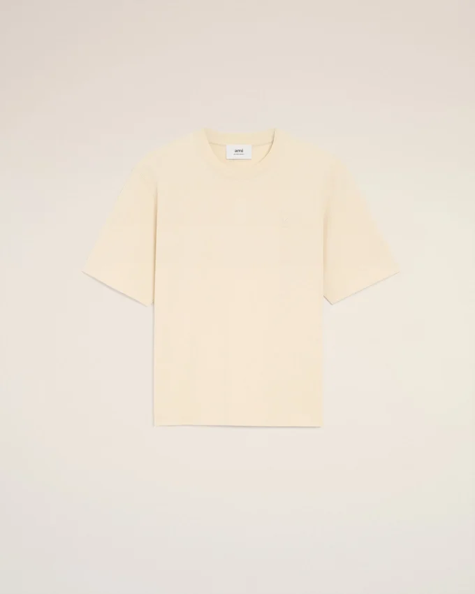 White Cotton Ami De Coeur T-Shirt White Cotton Ami De Coeur T-Shirt