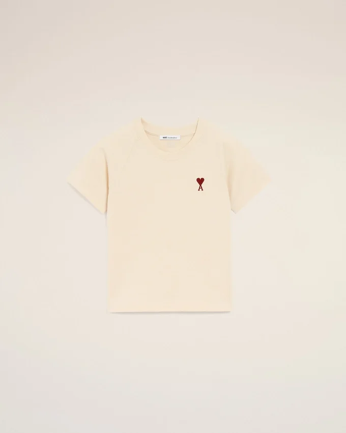White Cotton Ami De Coeur T-Shirt White Cotton Ami De Coeur T-Shirt