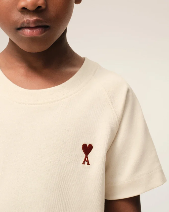 White Cotton Ami De Coeur T-Shirt White Cotton Ami De Coeur T-Shirt