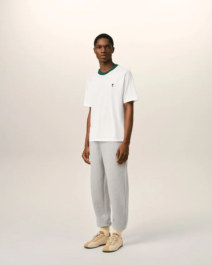 White Cotton Ami De Coeur T-Shirt White Cotton Ami De Coeur T-Shirt