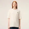 White Cotton Place Des Victoires Print T-Shirt White Cotton Place Des Victoires Print T-Shirt