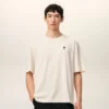 White Cotton Place Des Victoires Print T-Shirt White Cotton Place Des Victoires Print T-Shirt
