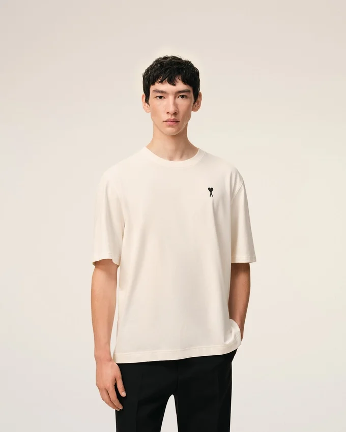 White Cotton Place Des Victoires Print T-Shirt White Cotton Place Des Victoires Print T-Shirt