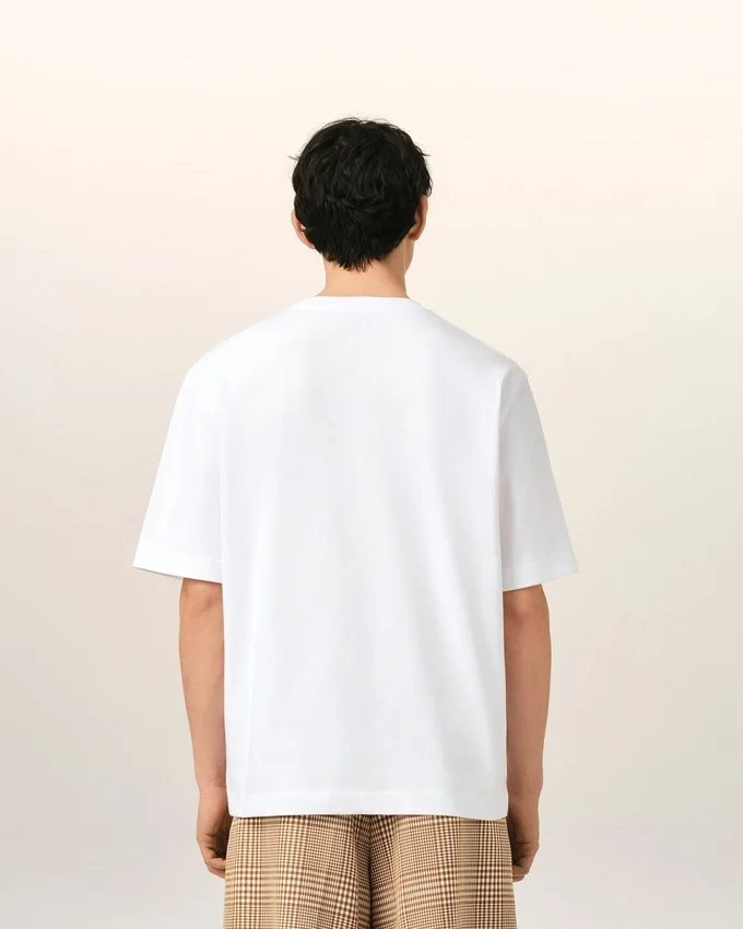 White Cotton Post It “Je T’aime” T-Shirt White Cotton Post It “Je T’aime” T-Shirt