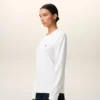 White Cotton Red Ami De Coeur Longlseeves Tshirt