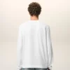 White Cotton Red Ami De Coeur Longlseeves Tshirt