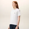 White Cotton Red Ami De Coeur Tshirt White Cotton Red Ami De Coeur Tshirt