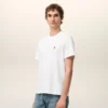White Cotton Red Ami De Coeur Tshirt White Cotton Red Ami De Coeur Tshirt