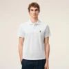 White Cotton Short Sleeves Ami De Coeur Polo Shirt White Cotton Short Sleeves Ami De Coeur Polo Shirt
