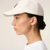 White Cotton Thank You for Being a Friend Embroidery Cap White Cotton Thank You for Being a Friend Embroidery Cap