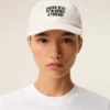White Cotton Thank You for Being a Friend Embroidery Cap White Cotton Thank You for Being a Friend Embroidery Cap