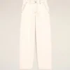 White Cotton Wide Fit Trousers White Cotton Wide Fit Trousers