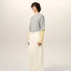 White Cotton Wide Fit Trousers White Cotton Wide Fit Trousers