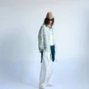 White Cotton Wide Fit Trousers White Cotton Wide Fit Trousers