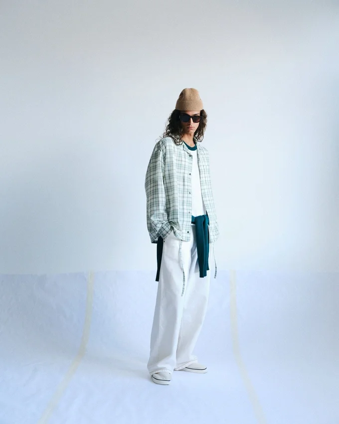 White Cotton Wide Fit Trousers White Cotton Wide Fit Trousers