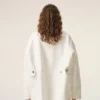 White Cotton Worker Jacket