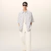 White Cotton Worker Trousers White Cotton Worker Trousers