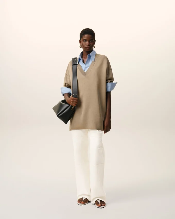 White Cotton Worker Trousers White Cotton Worker Trousers