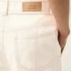 White Cotton Worker Trousers White Cotton Worker Trousers
