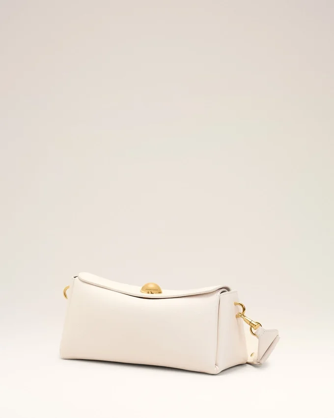 White Cow Leather Carrousel Bag White Cow Leather Carrousel Bag